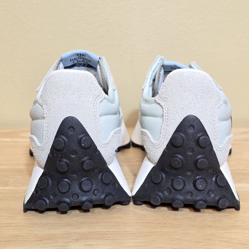 New Balance 327 Light Blue Grey White Black WS327WD Women's Size 7.5 - Picture 5 of 8